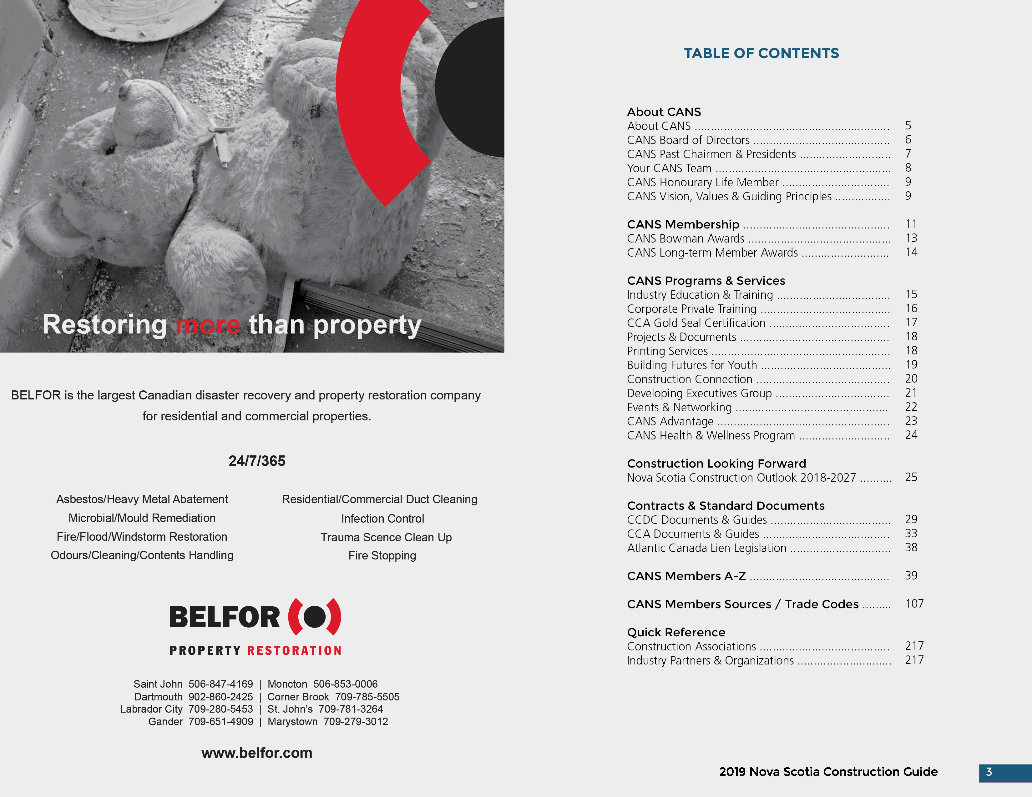 Construction Association Of Nova Scotia 2020 Nova Scotia Construction