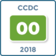 Graphic of text that reads: "CCDC 00 2018"
