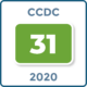 Graphic of text that reads: "CCDC 31 2020"
