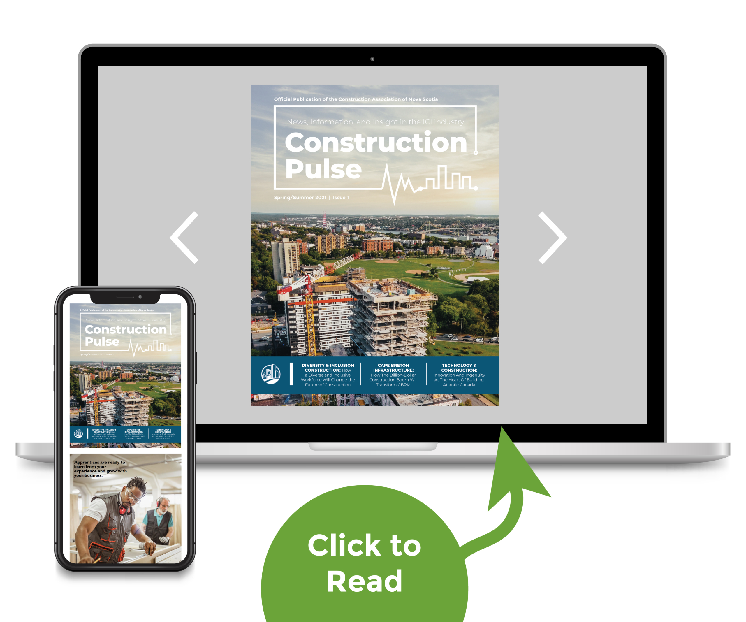 Click to read Construction Pulse Magazine - Issue One now.